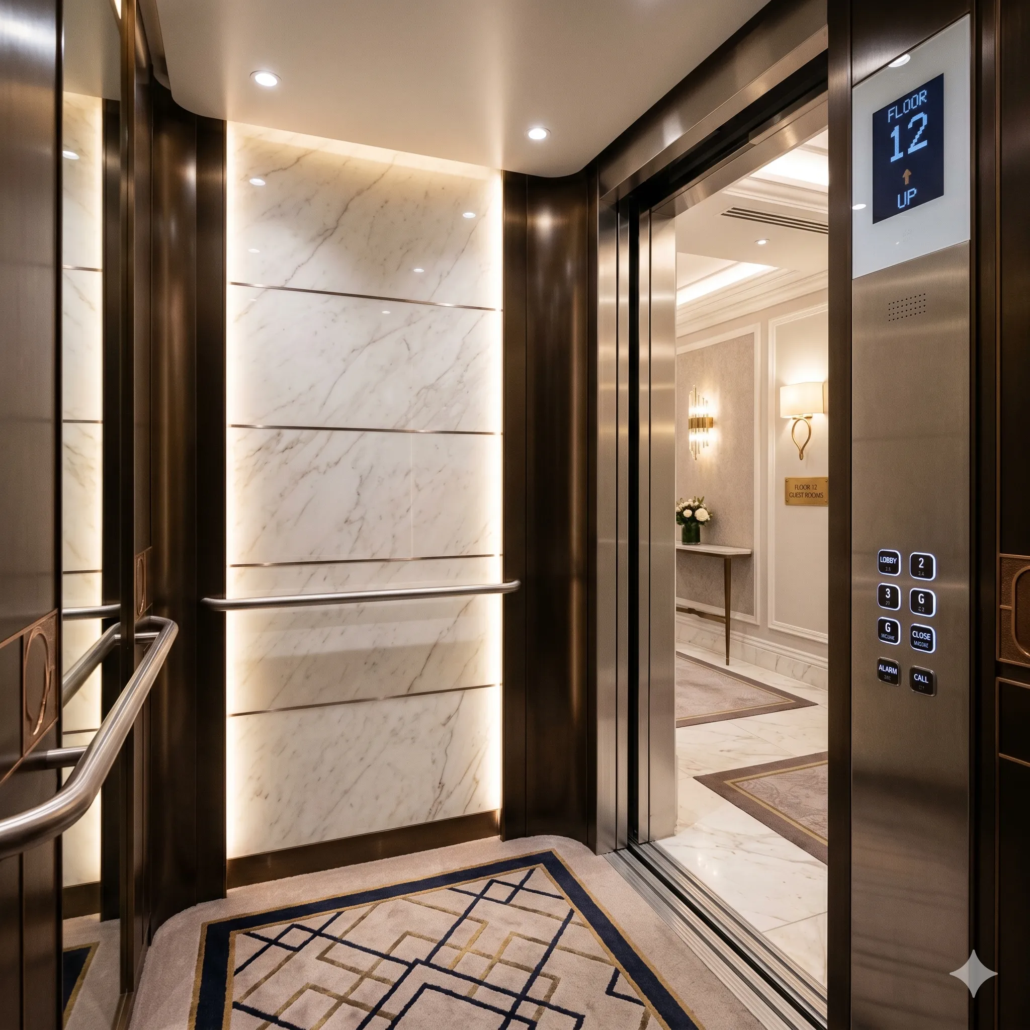 MRL Lift for Hotel